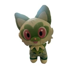 Build A Bear Pokémon Sprigatito BAB Plush Stuffed Sleeper Pajamas 16" grass cat